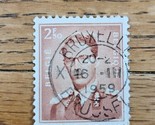 Belgium Stamp King Baudouin 2f50 Used Blue &quot;Brussels/Bruxelles&quot; - $1.89