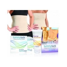 NEW Tummy Tuck Miracle Slimming System Belt Size 1, 2 or 3 As Seen On TV w/Cream - £62.94 GBP