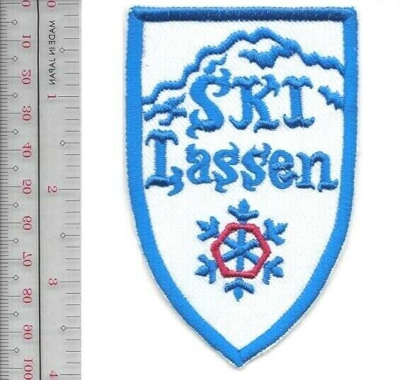 Vintage Skiing California Ski Lassen Volcanic National Park Northern Cal... - $9.99