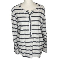 Loft “Softened” striped shirt XL - $11.65