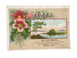 Challenge Spring Bed Victorian Trading Card H.J. Byrer Shelby OH Furniture - $18.00