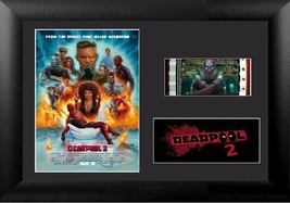 Deadpool 2 Stunning 35 mm Film Cell Display Framed Signed Ryan Reynolds wade S2 - £11.92 GBP