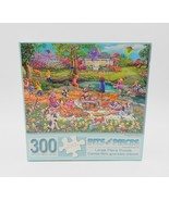 Bits &amp; Pieces Puzzle Meadow Picnic 300 Large Pieces Mary Thompson 13+ Se... - $15.99