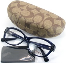 Coach HC6076 5110 Navy Blue /Silver Eyeglasses Glasses Frame Hc 6076 53-15-135mm - $95.63