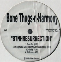 Bone THUGS-N-HARMONY &quot;Btnhresurrection&quot; 2000 Vinyl 2X Lp Promo Cl EAN *Sealed* - £56.28 GBP