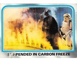 1980 Topps Star Wars #206 Suspended In Carbon Freeze Boba Fett Vader H - £0.69 GBP