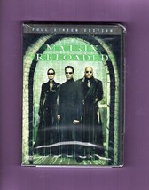 The Matrix Reloaded (DVD, 2003, 2-Disc Set, Full-Screen) Damaged Barcode, NEW - £3.52 GBP