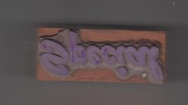 Vintage Special Wood Block Ink Stamp Advertising Print Block - $3.96