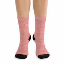 Snow Little Dots Mix Peach Pink Benjamin Moore DTG Socks - £18.80 GBP