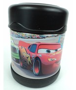 Cars Lightning McQueen Burning Up The Track Mini Thermos 1.5 Cup 12 Fl O... - £14.39 GBP