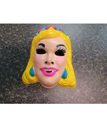 1960s Vintage Plastic Princess Halloween Mask Woolworth? 49 Cents - $364.28 MXN
