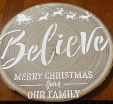 Believe - Christmas on Real Wood - £15.72 GBP