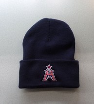XFL UFL Houston Roughnecks Embroidered Cuffed Beanie Hat Cap Oilers Texa... - £15.72 GBP