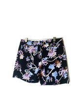 White House Black Market Size 2 The 5&quot; Short Floral Print Shorts Casual ... - £13.39 GBP