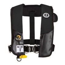 Mustang HIT Hydrostatic Inflatable PFD w/Sailing Harness - Black - Automatic/Man - £217.34 GBP