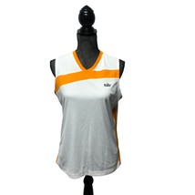 Nike Sleeveless Athletic Top Womens Size Large 12 - 14 Wicks Sweat V Neck NEW - $17.63