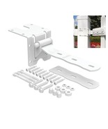 11.62 in. x 3.25 in. White No Rust Gate Hinge for Vinyl and Wood Gate Lo... - $24.77