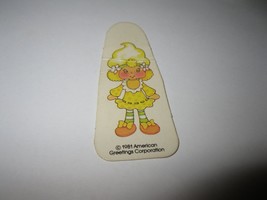 1981 Strawberry Shortcake 'Berry Go Round' Board Game Piece: Lemon Meringue  - $1.00