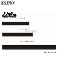 New  Car Accessories WRC FIA World Rally Championship Stripe Set Car Hood Roof T - £46.56 GBP