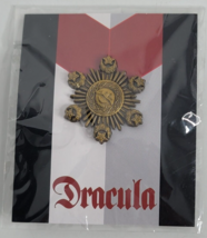Dracula Lapel Hat Pin 2021 Pinback Loot Crate Count Medal Medallion NEW - £4.05 GBP