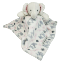 BLANKETS AND BEYOND 14&quot; x 14&quot; BABY ELEPHANT SECURITY BLANKET STUFFED PLU... - £44.80 GBP