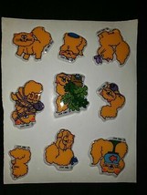 Vintage Comic Cat Antics 1982 AGC Character Puffy Sticker Sheets  New Old Stock - £3.97 GBP