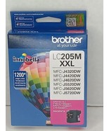 Brother LC205M XXL Magenta Ink Cartridge Innobella LC205MXXL Genuine 12/... - £6.96 GBP