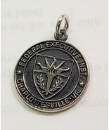 Federal Executive  Institution Charm or Fob White Metal - £3.99 GBP
