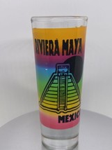 Riviera Maya Mexico Shot Glass Drink Games Mayan Aztec Holiday Keepsake New - $17.00