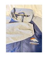 Dunbrooke Denver Broncos Windbreaker Jacket Men’s M Blue Gray NFL - $457.88 MXN