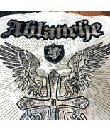 NWT Ablanche Winged Cross White T Shirt Sz XL Street Wear Y2K Vtg Dead S... - $856.77 MXN
