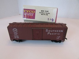 Tyco K311P:198 HO Scale Kit Built Southern Pacific Box Car  Brown Boxed E2 - $12.30