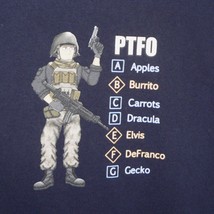 PTFO ~ BATTLEFIELD  T-SHIRT ~ Sz L / Large ~ PLAY THE ...OBJECTIVE ~ GOO... - $18.80