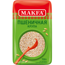 PACK WHEAT GROAT 700G Makfa Durum Wheat Made in Russia RF МАКФА Пшенична... - $11.87