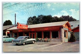 Tommy&#39;s Restaurant Classic Cars Gatlinburg Tennesseee TN UNP Chrome Postcard M18 - £3.06 GBP