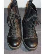 MIA BLACK BOOTS MH1070MM LOGAN WORK CASUAL MILITARY SIZE 9.5M - $24.29