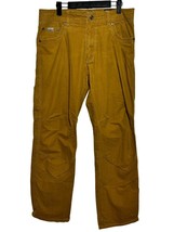 Kuhl Revolvr Pants Mens 34 x 30 Medium Gold Vintage Patina Outdoor Hikin... - $37.41