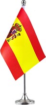 Spain Flag Spanish Flag Table Flag Desk Flag Office Flag International W... - £23.43 GBP