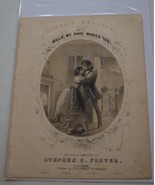 1854 - Willie We Have Missed You by Stephen C. Foster Sheet Music - €21,63 EUR