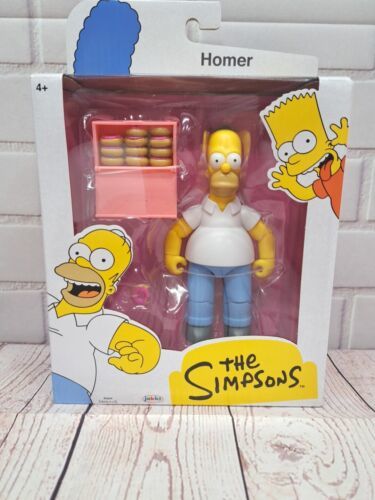 Jakks Pacific The Simpsons Homer Simpson  With Donuts Action Figure 2024 NIB