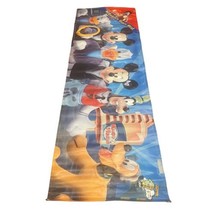 Huge McDonald’s Happy Meal Toy Banner VTG 90s Disney Mickey Minnie 8 Feet Wide - £42.52 GBP