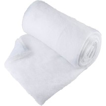 Prextex Snow Blanket Roll (30 Inch x 7.8 Ft) for Snowy Decorations, Village Disp - £29.80 GBP