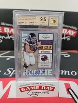 2010 Playoff Contenders Toby Gerhart #235 Rc Ticket Auto Bgs 9.5/10 Vikings - £17.64 GBP