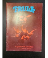 Dragoslav Dzadzevic&#39;s FRULA Yugoslav Folk Ensemble 1969 America Tour Pro... - $31.79 CAD