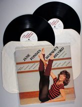 Various - Jane Fonda&#39;s Workout Record - CBS - CBS 88581, CBS - CX2 38054... - $19.79