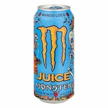 Monster Energy Juice Mango Loco, 6 cans. 16 Fl. Oz. - £15.97 GBP