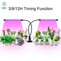 Led Grow Light with Timing Function 40 LED Dimmable Plant Grow Lights for Indoor - £15.12 GBP