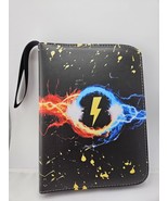 Binder  For Pokemon Cards Holds 200-400 Zip Closure Wrist Strap Brand New - $27.00