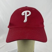 Philadelphia Phillies Hat Cap Snap Back Men Red New Era Cotton Adjustable - £14.96 GBP