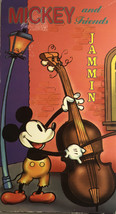 Mickey And Friends-JAMMIN(VHS 1994 Disney)TESTED-RARE VINTAGE-SHIPS N 24 Hours - £11.55 GBP